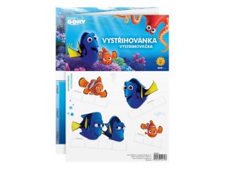 Obrázek z Vystřihovánky A4 Hledá se Dory 
